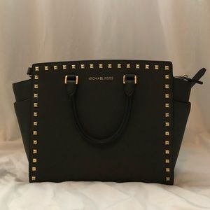 Michael Kors Selma Large leather satchel
